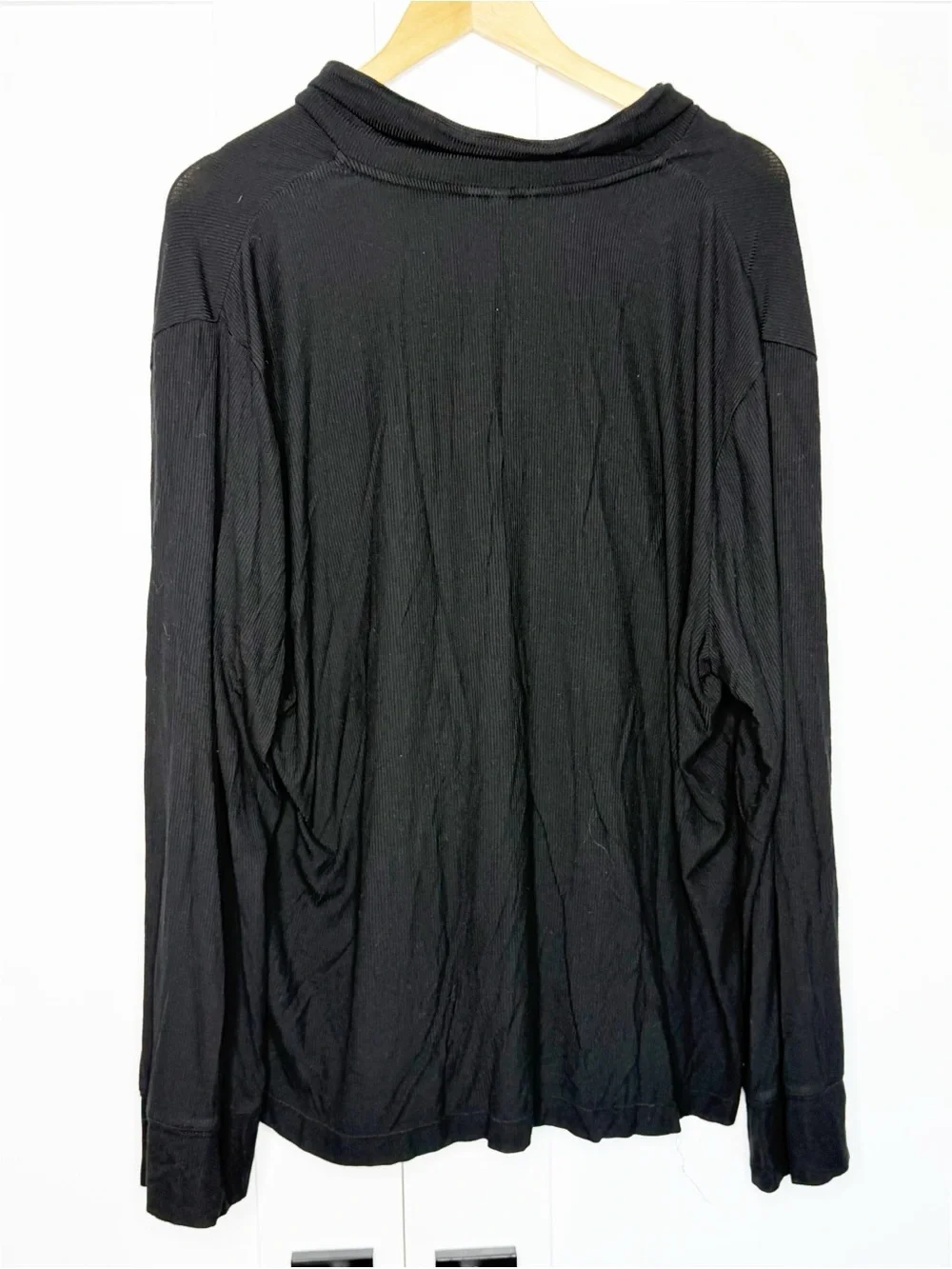 SKIMS Soft Lounge Sleep Set XL black Onyx long sleeve pants lightweight soft